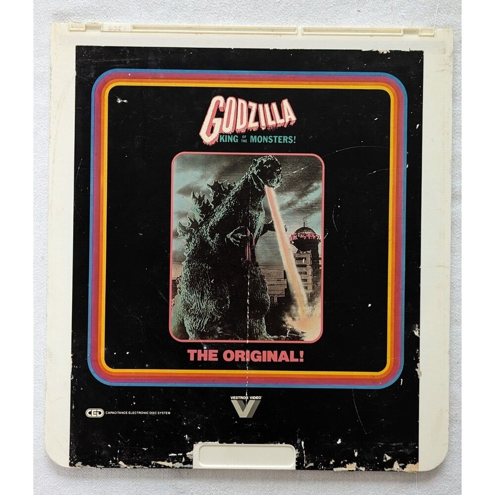 Godzilla King Of The Monsters The Original CED Vestron Video VL3010